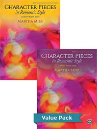 Character Pieces in Romantic Style piano sheet music cover Thumbnail